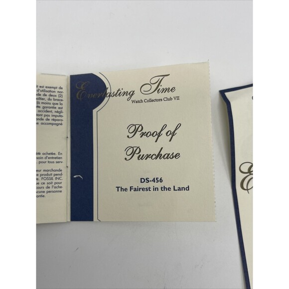 Disney Everlasting Time “THE FAIREST IN THE LAND” Limited Edition Watch Set - Picture 8 of 8